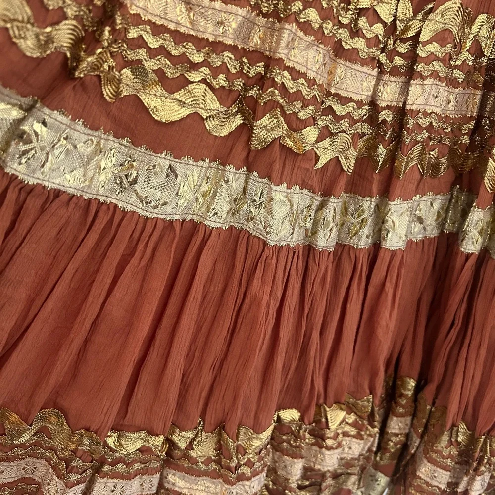 True Vintage Autumnal Swing Dress - Picture 3 of 8